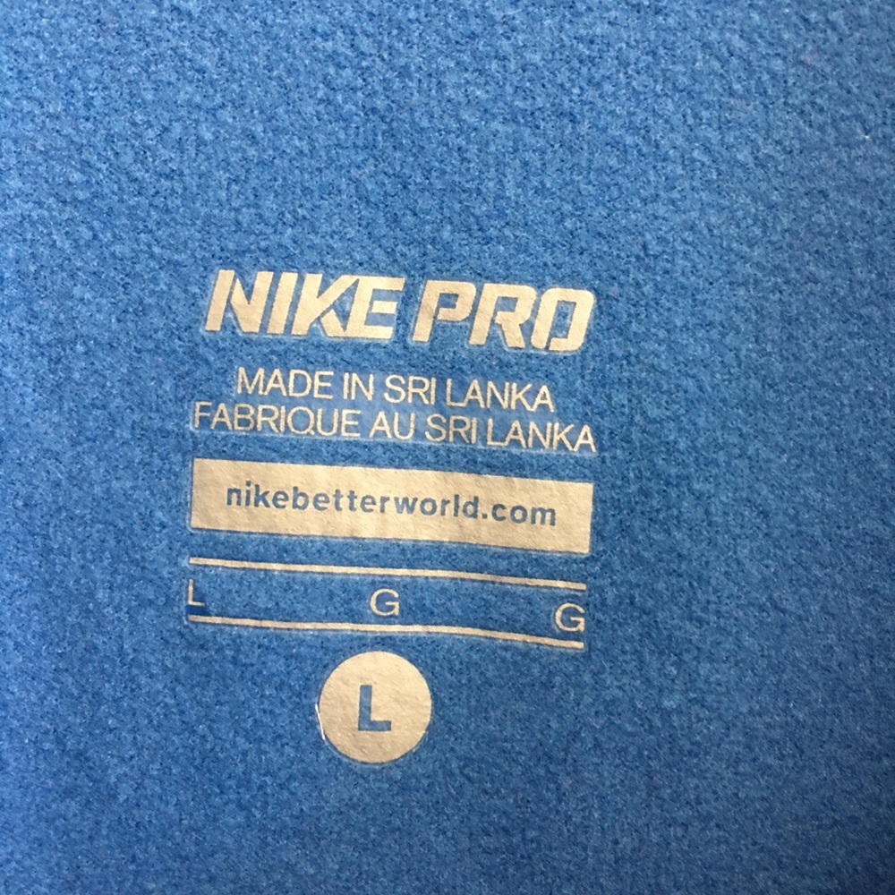 Nike Dri-Fit Periwinkle Pullover Athletic Jacket - Picture 4 of 7